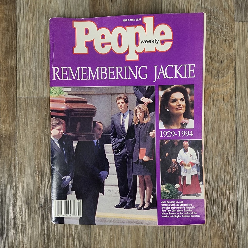 People Weekly June 6 1994 Vtg Remembering Jackie Kennedy Onassis Funeral Tribute